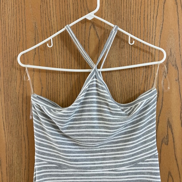 Everly Striped Halter Dress Size Large - Picture 3 of 5